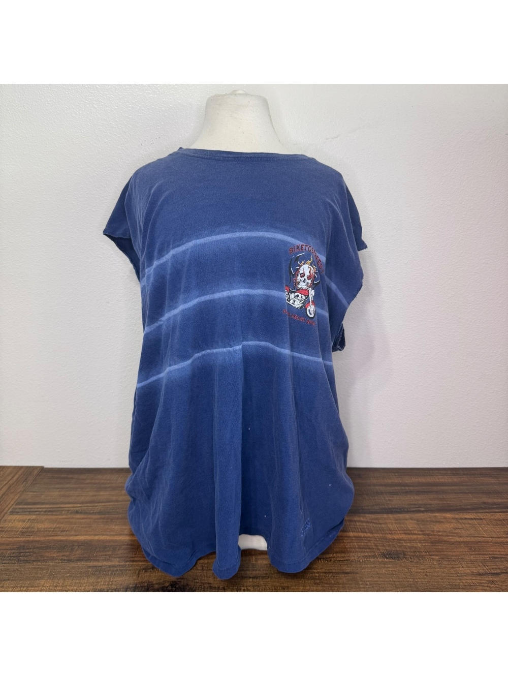 Vintage Guess Jeans Biketoberfest Daytona Beach 2005 Sleeveless T-Shirt Size XL